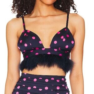 Majorelle Polka Dot Bralette